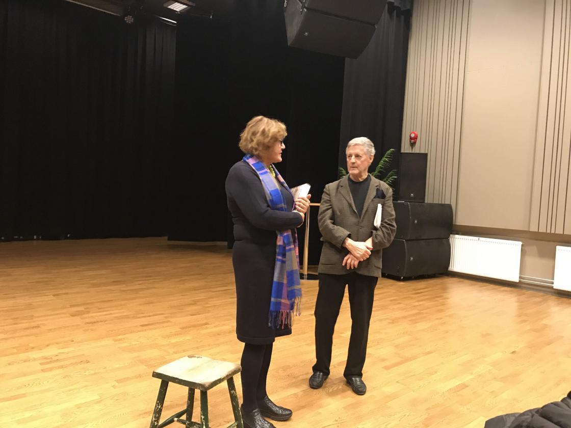 Solveig takka for innsatsen.