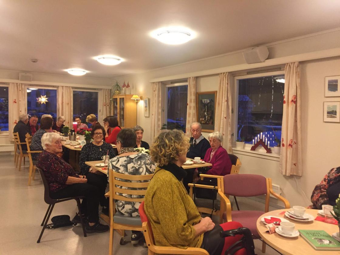 Kjekt å samlast til julelag.