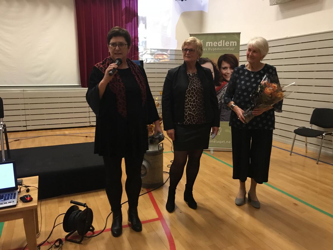 Monika Frisvold, Liv Borghild Hildre og Ingunn Talgø