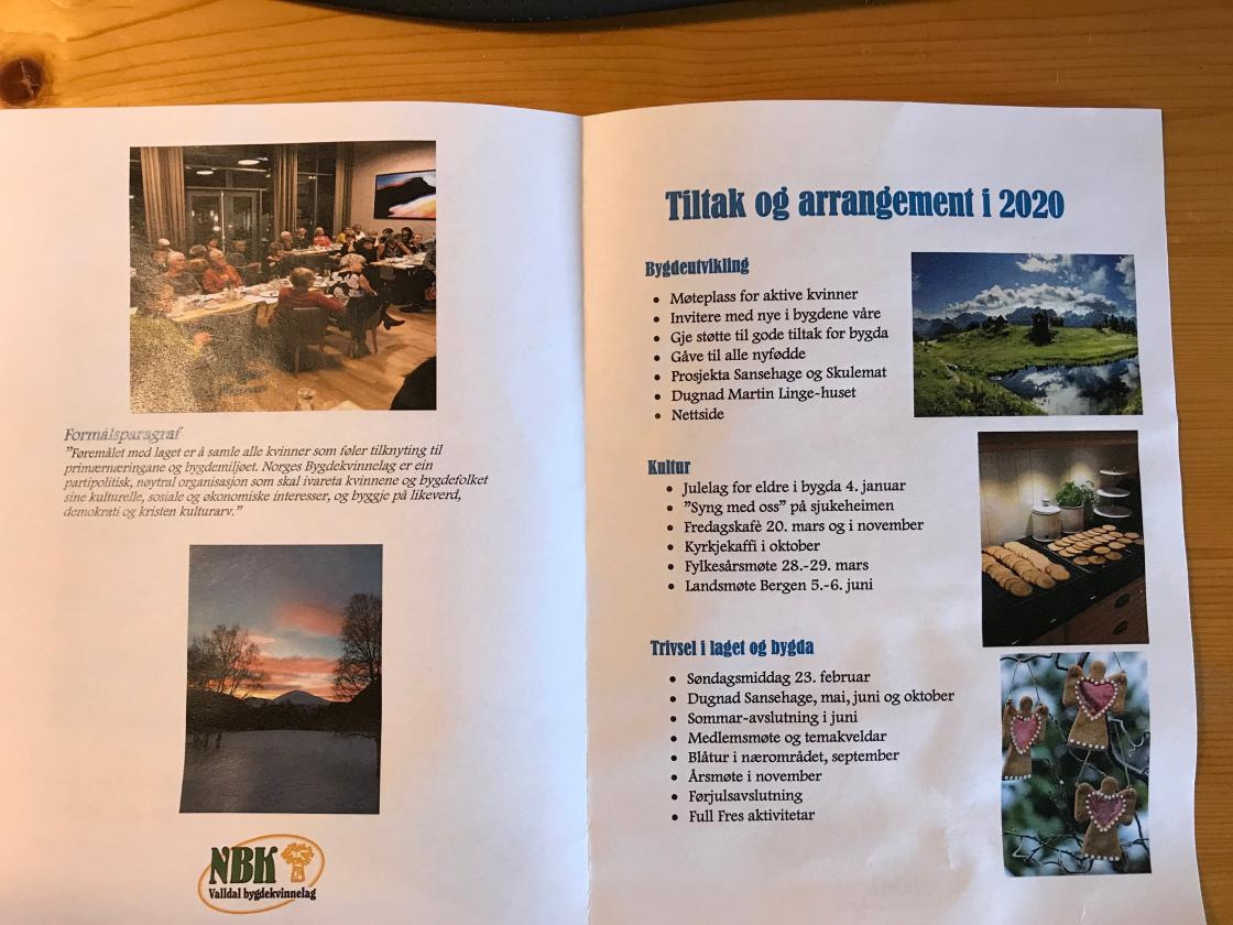 Mål og aktivitetar.