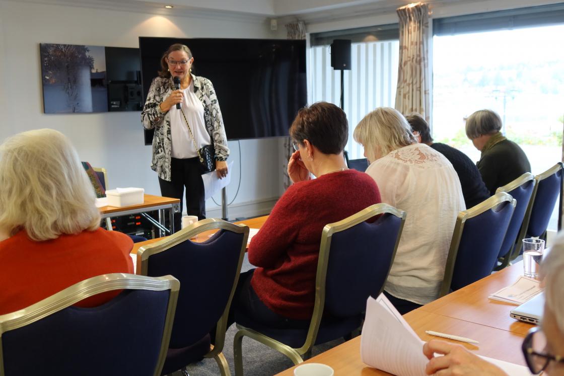 Og så var dagen over og Sølvi takket for en kjempefin dag