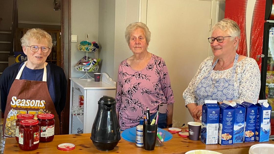 Noen av kjøkkengjengen