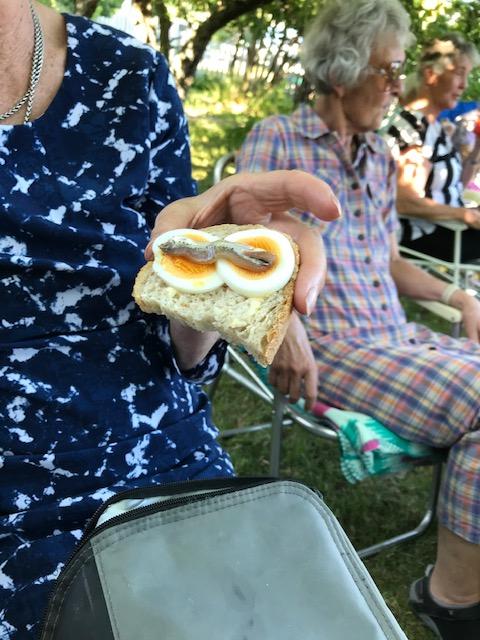 Påsmurt hadde vi med