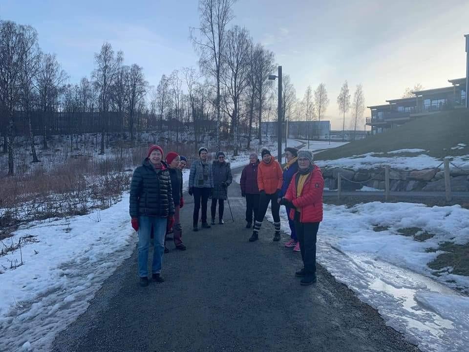 8.mars på Mjøspromenaden