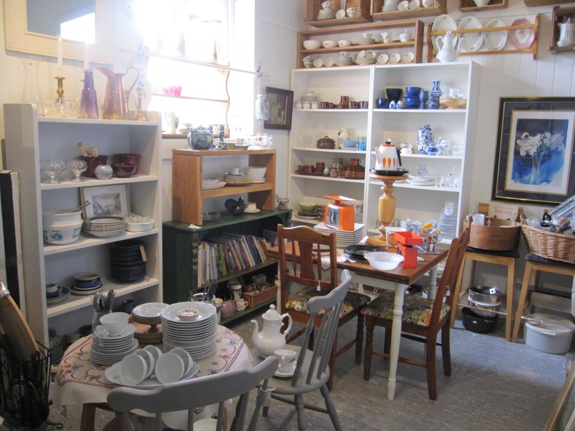 Mye fint å velge i på Godset