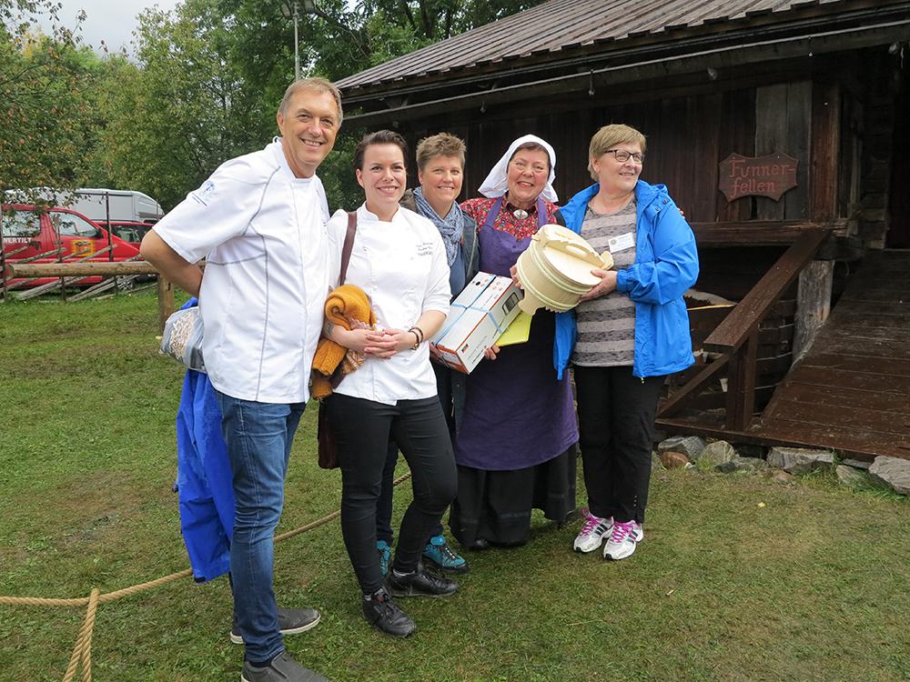 Bjørg Nordbø stakk av med den gjevaste tittelen årets grautgrams, og vant også klassen for beste graut kokt på vatn. Foto:Wenche Aale Hægermark