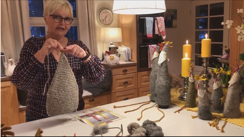 Først må en strikke &amp;quot;kropp&amp;quot;