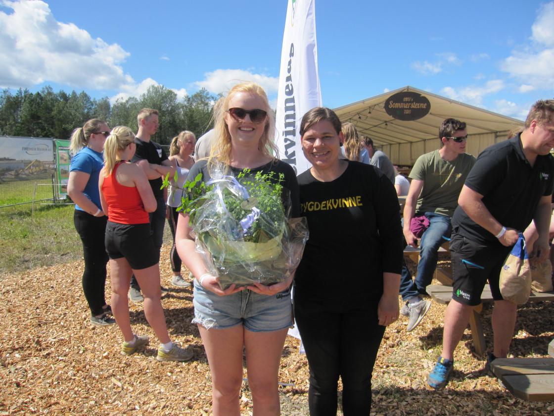 Østfoldmester i potetskrelling Kjersti Marie Olsen