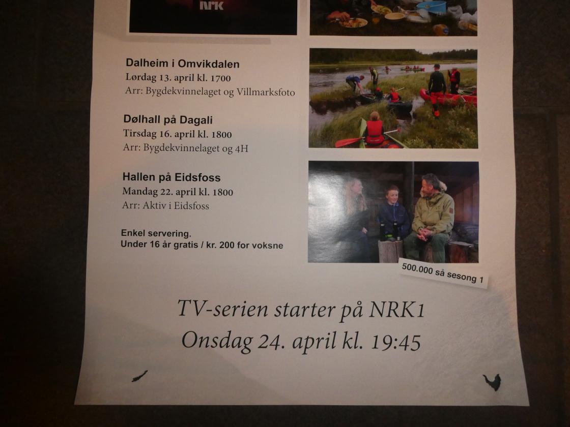 Husk 1. episode går 24.april