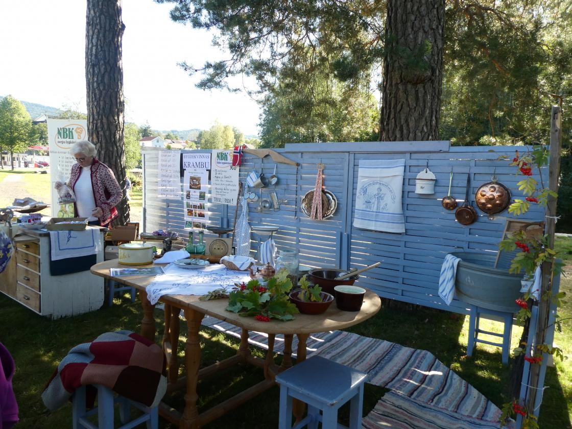 Salgsbod i det blå kjøkkenet