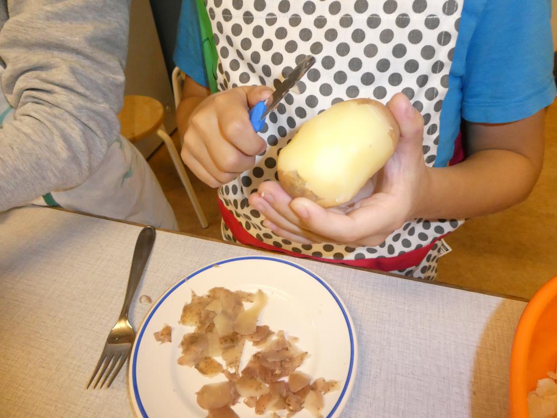 Flekke kokte  poteter