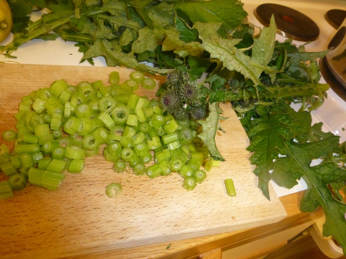 Tistill som ble brukt i paien.