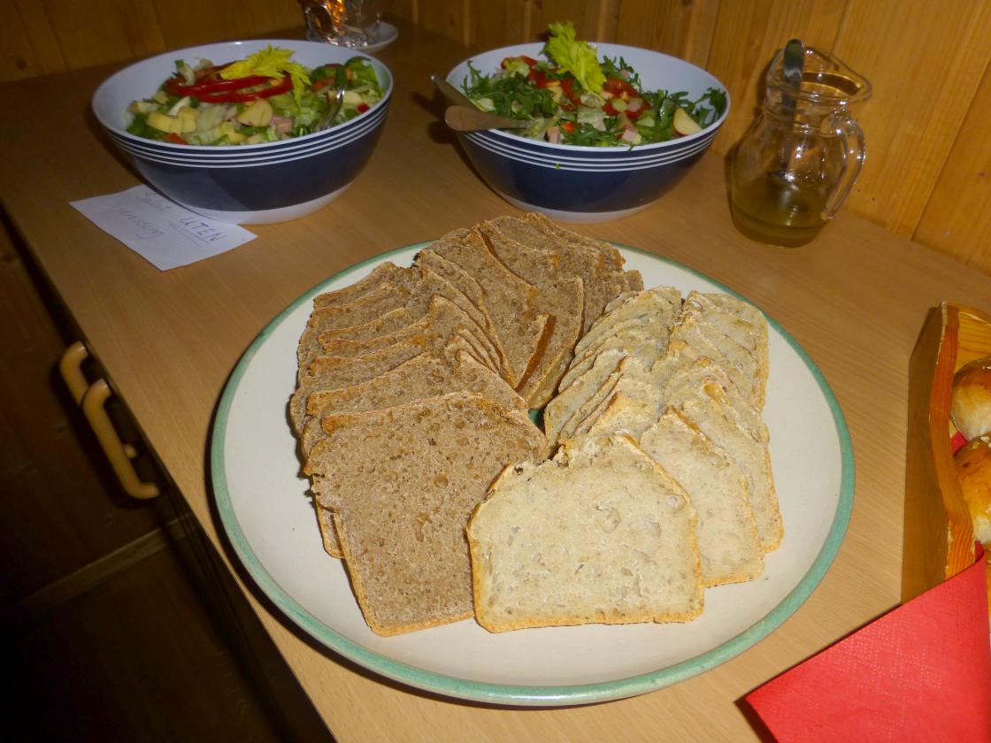 Brød bakt med surdeig.