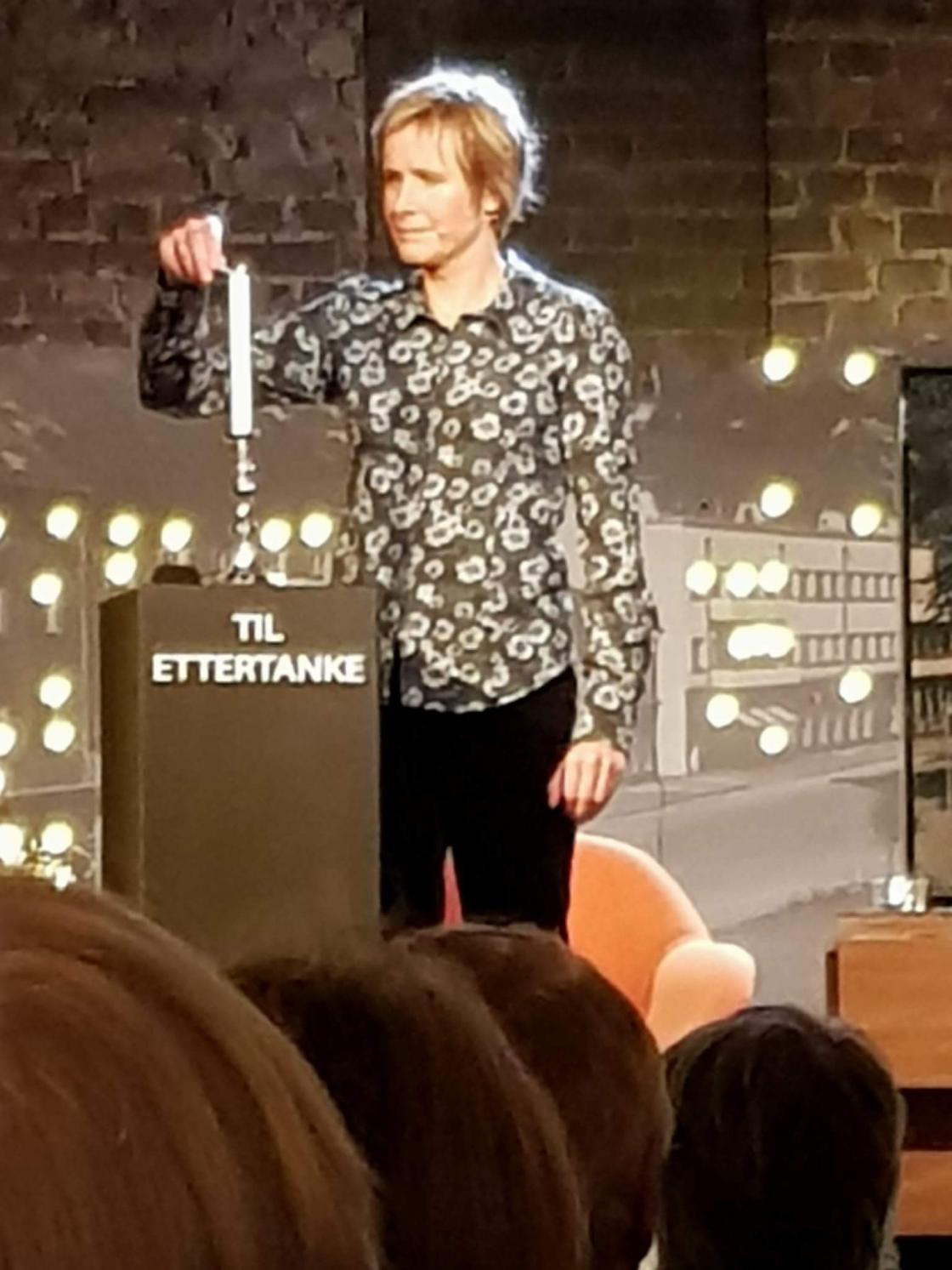 Til ettertanke...  Foto: Liv Spilde