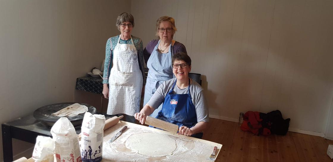 Flatbrødgjengen  foto: Liv Spilde