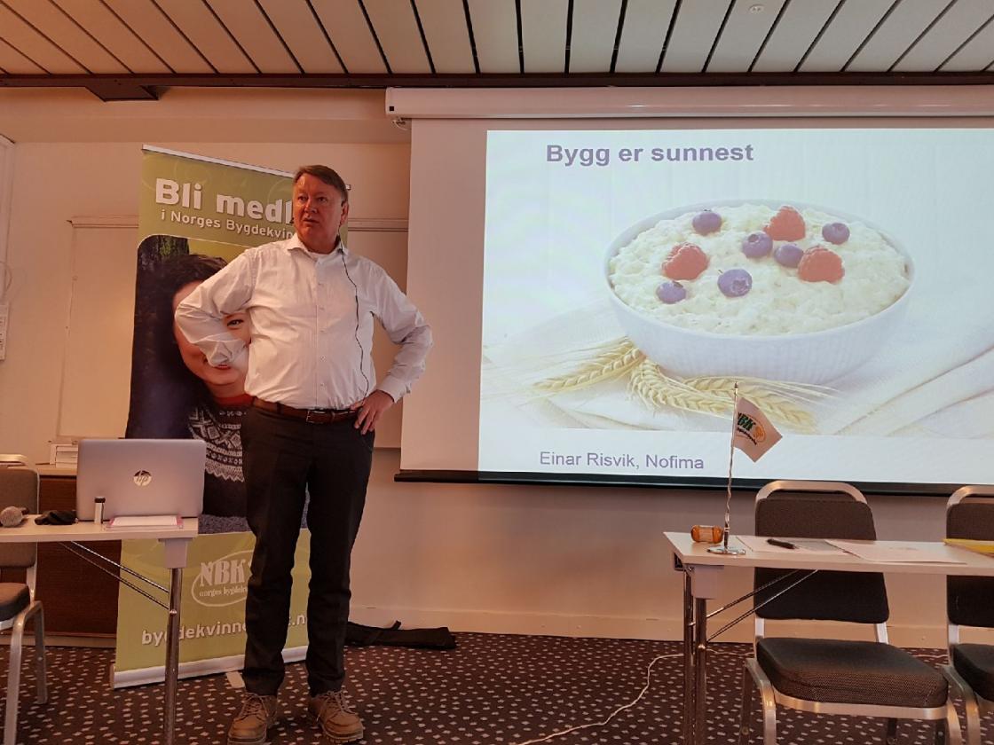 Einar Risvik, seniorforsker i Nofima