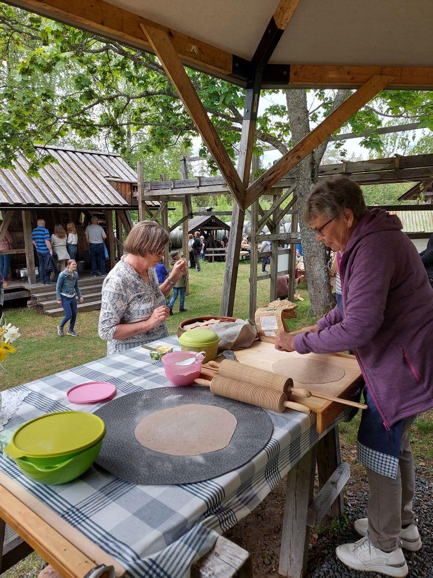 Smaksprøver på flatbrød