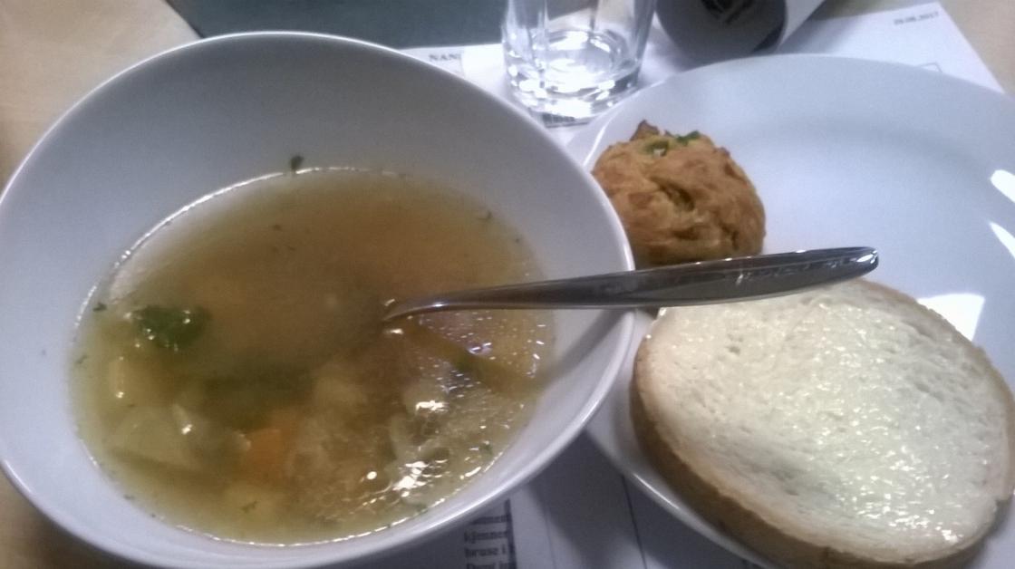 Suppe og brød