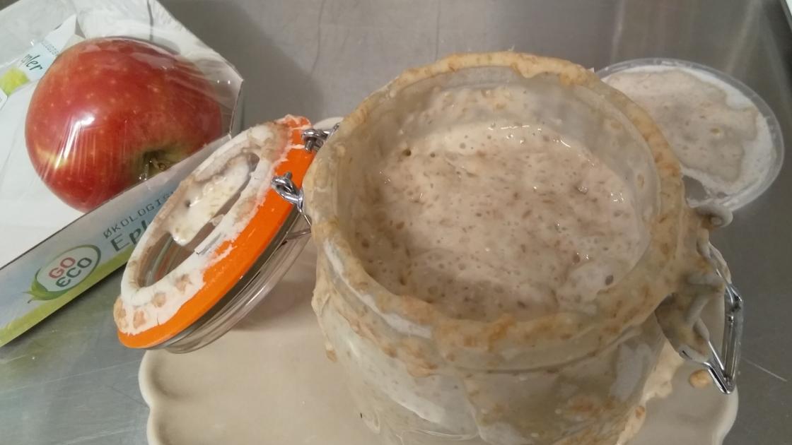 Her har det begynt å boble