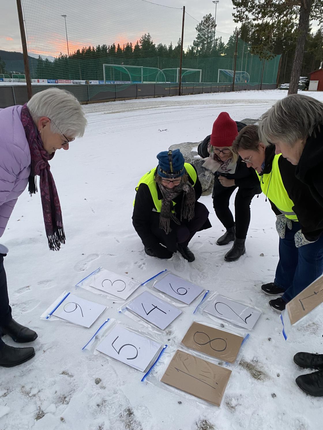 Tallek, summen skal bli 15 alle veier