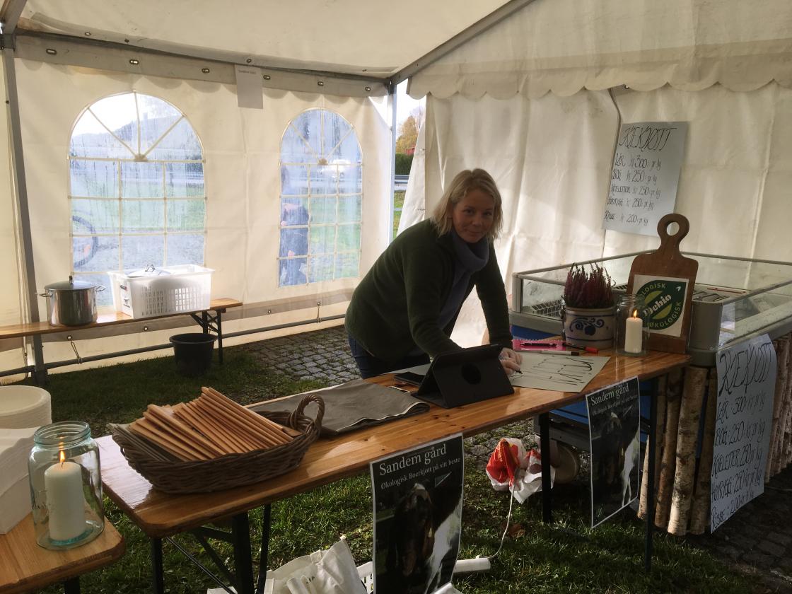 Thale fra Sandem gård