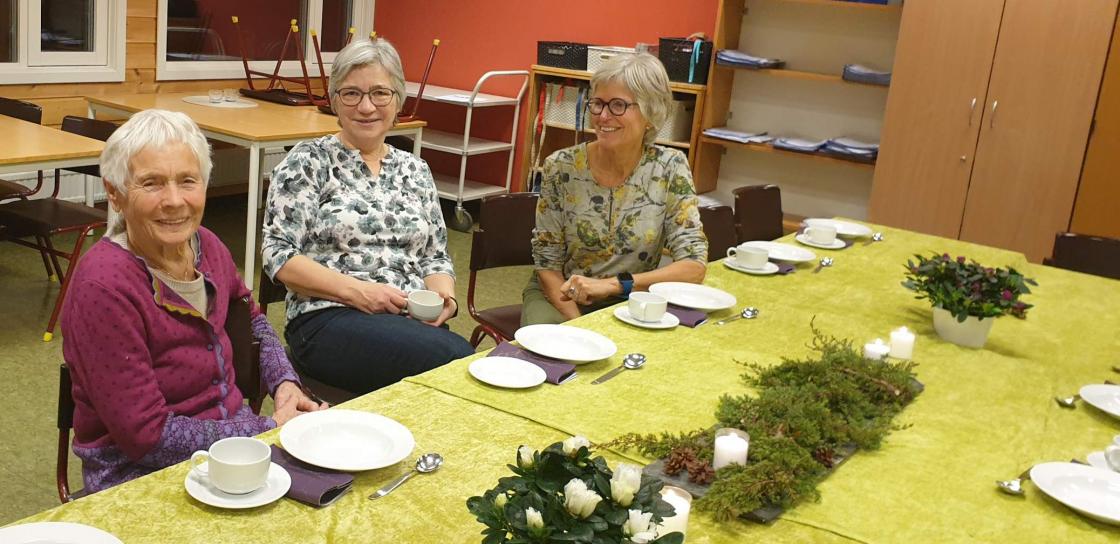 Et forventningsfullt trekløver Foto: Marie Nybakk