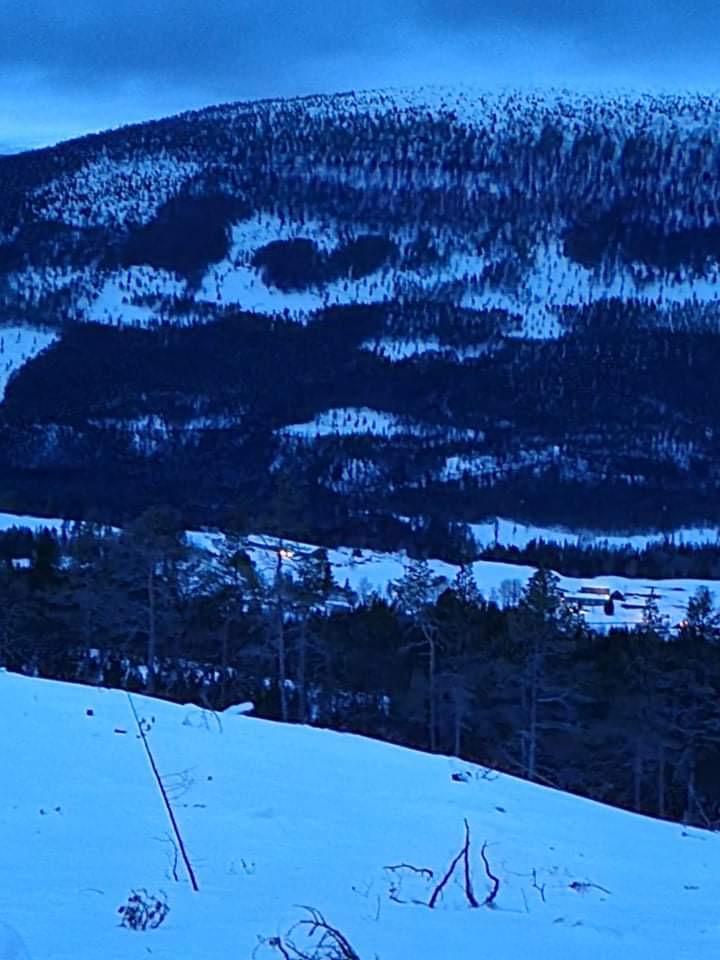 Utsikten ned til Unset