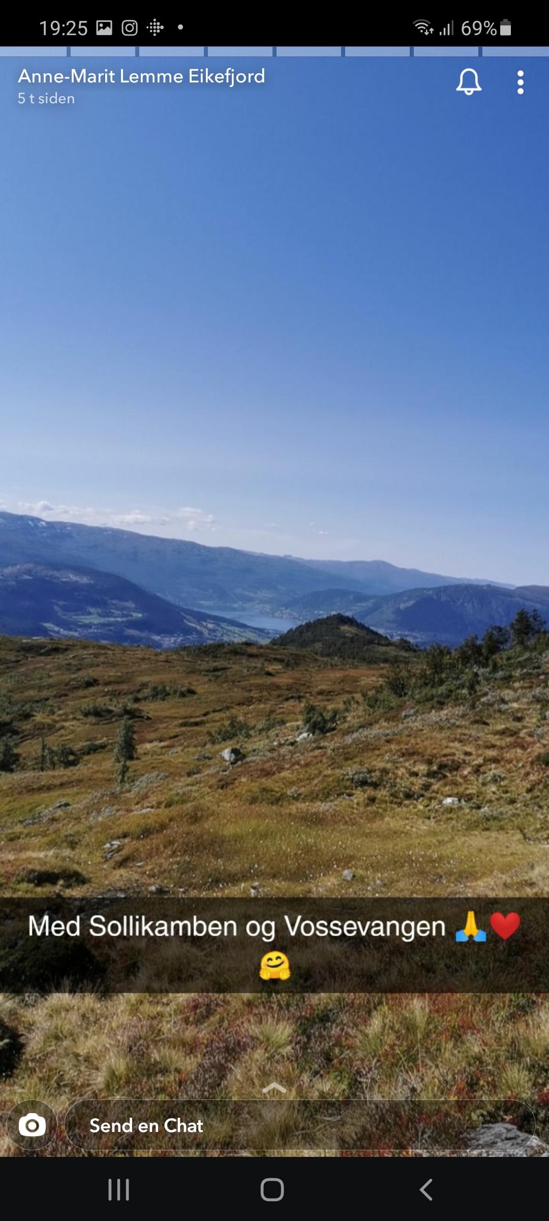 Utsyn mot Vossevangen