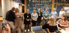 Marit H. Lund takker bygdekvinner i Tana for et flott opplegg