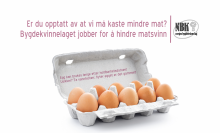 Norske egg kan halde seg friske og gode i månedsvis om dei vert oppbevart i kjøleskåpet. 